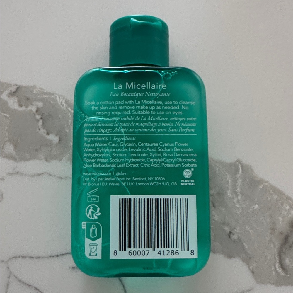 ๐ธ5/$25๐ธ Dore la micellaire botanical cleansing water - Picture 2 of 2
